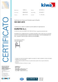 Eurotis - Certificate ISO 9001_IT