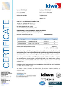 Sistema di tubazioni csst corrugate "EUROGAS" a norma UNI EN 15266